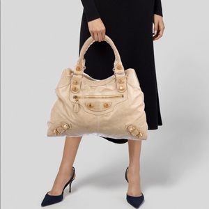 Balenciaga Motorcross Giant 21 Brief Bag